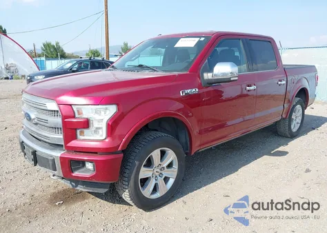 2015 Ford F-150 Platinum from USA, damaged, VIN 1FTEW1EFXFFA11455